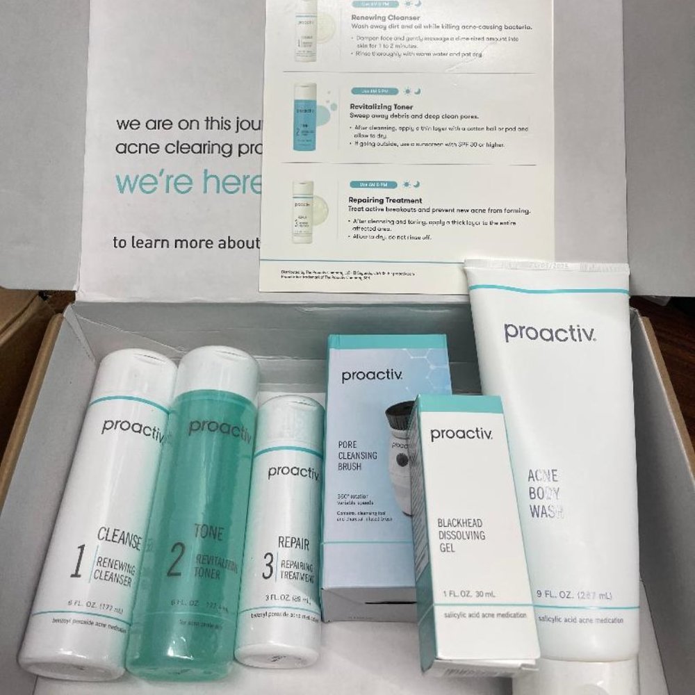 😱BEST OFFER Proactiv Original 6 pieces full size kit 90day NEWEST EXP 09/2025